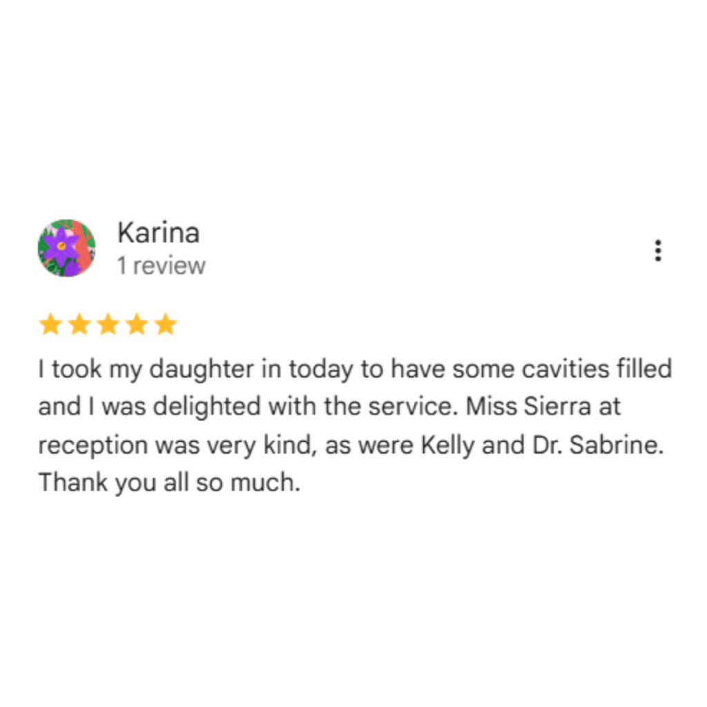 Joie Pediatric Dentistry Dr sabrine review